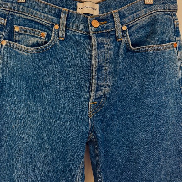 Classic High-Rise Denim — Cotton Citizen — Blue Jeans — Woman — Size 27 - Picture 6 of 8